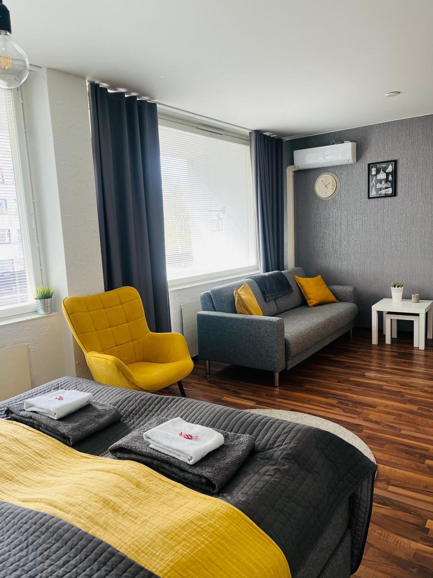 Compact Apartment In Raumo Eksteriør bilde